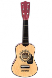 Bontempi klasszikus fa gitár barna (215530)