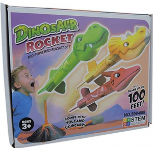 Manyuk Toys Dinós rakétakészlet vulkánkilővővel (599-008)