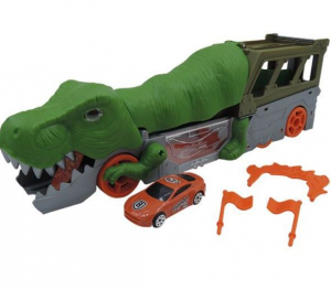 Manyuk Toys Dinó formájú autóhordozó és kilövő - 35 cm (8899-2)