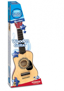 Bontempi klasszikus fa gitár barna (215530)
