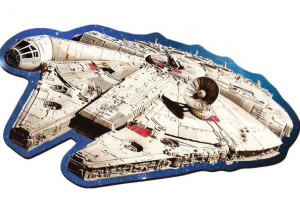 Trefl Puzzle Wood Craft: Star Wars Millenium Falcon 160 darabos puzzle fából (20189)