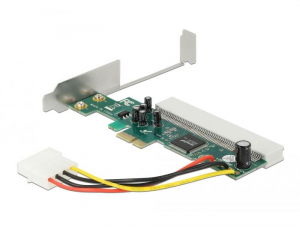 Delock Bővítőkártya PCI Express x1 - 1 x PCI 32 Bit 5 V bővítőhely (90062)