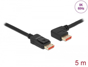 Delock DisplayPort k&aacute;bel 8K 60 Hz 5m (87049)