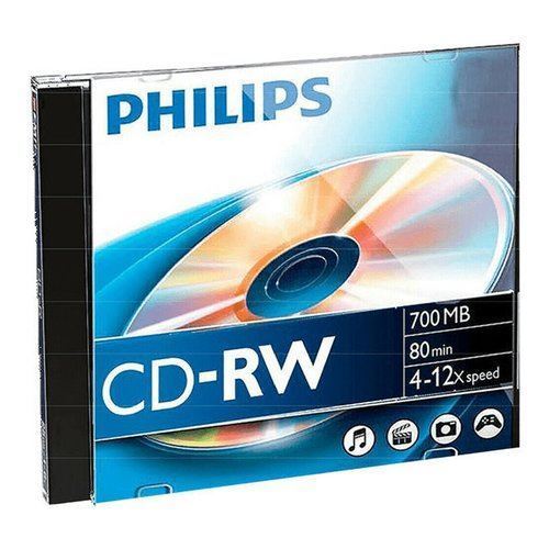 Philips CD-RW 80'/700MB újraírható lemez