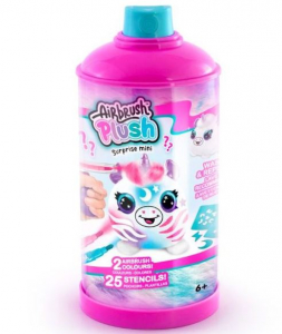 Airbrush Plush Style 4 Ever sz&iacute;nezhető mini meglepet&eacute;s pl&uuml;ssfigura (OFG282)