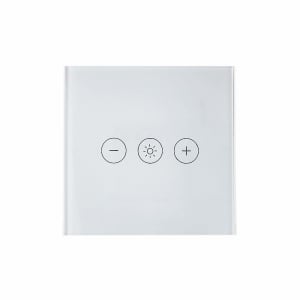 SmartWise Dimmer Wi-Fi-s fényerőszabályzós érintős okos villanykapcsoló fehér (SMW-KAP-DMW)