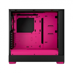 Fractal Design Pop Air táp nélküli ablakos ház RGB Magenta Core - fekete-rózsaszín (FD-C-POR1A-03)