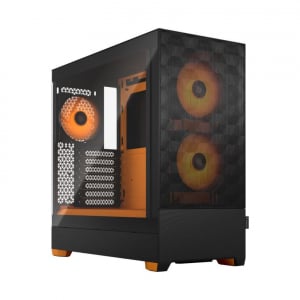 Fractal Design Pop Air táp nélküli ablakos ház RGB Orange Core - fekete-narancssárga (FD-C-POR1A-05)