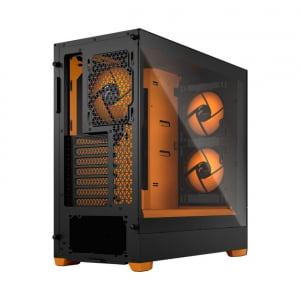 Fractal Design Pop Air táp nélküli ablakos ház RGB Orange Core - fekete-narancssárga (FD-C-POR1A-05)