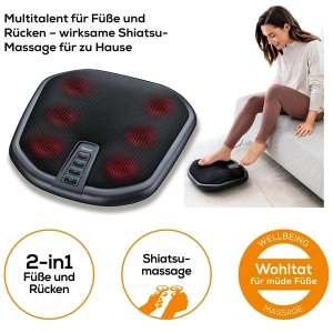 Beurer FM 70 Shiatsu l&aacute;b- &eacute;s h&aacute;tmassz&iacute;roz&oacute; (10027)