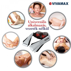 Vivamax GYVM43 DeLuxe univerzális masszírozó akkumulátorral