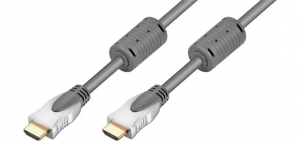 Goobay HDMI kábel aranyozott  0,75m 4K (52449)