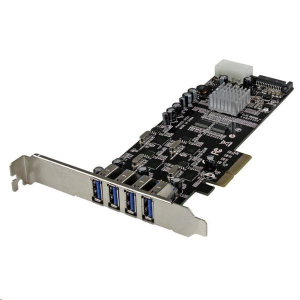 StarTech.com 4x USB 3.0 bővítő kártya PCIe (PEXUSB3S44V)