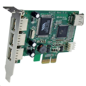 StarTech.com 3+1x USB 2.0 bővítő kártya PCIe (PEXUSB4DP)
