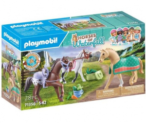 Playmobil Morgan, Quarter és Shagya lovak (71356)