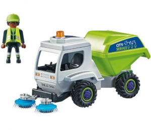 Playmobil Utcaseprő autó (71432)