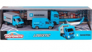 Majorette Maersk repülőtér jármű szett 4 db-os (212057290)