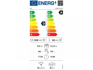 LG F4DR711S2H elöltöltős mosó- és szárítógép fehér