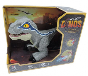 Manyuk Toys Morgó és párát lehelő mozgó dinoszaurusz 27 cm (QX025)