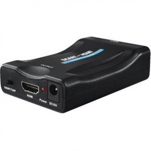 Hama Scart -> HDMI 1.3 F/F adapter fekete (121775)