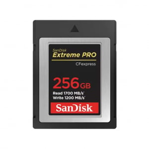 256GB CFexpress Sandisk Extreme Pro Type-B (SDCFE-256G-GN4NN / 186486)