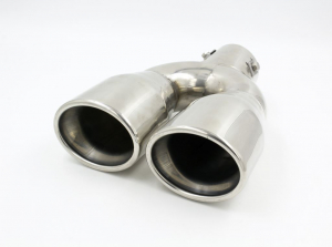 Homasita ovális dupla kipufogóvég 35-48mm (56MF140)