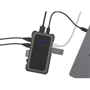 Raidsonic ICY BOX DockingStation 8-in-1 M.2 NVME USB-C dokkoló (IB-DK2108M-C)