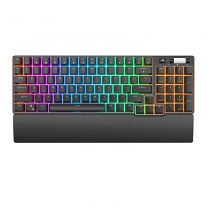 Royal Kludge RK96 RGB mechanikus angol billentyűzet Red switch fekete (RK96 red switch)