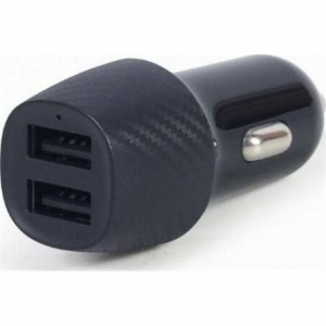 Gembird TA-U2C48A-CAR-01 24W univerzális autós töltő adapter fekete