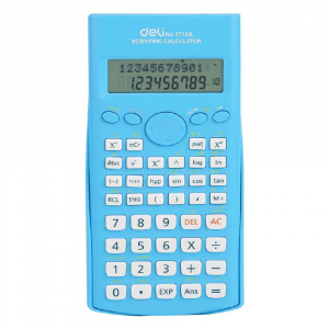 Deli Core DL-1710 tudományos számológép 240 funkció világoskék (DEL01710K)