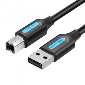 Vention USB-A - USB-B kábel 1,5m fekete (COQBG)