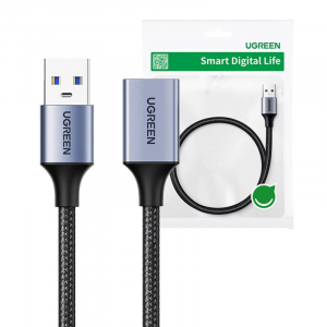 UGREEN USB-A anya-apa kábel 5m fekete (25285)