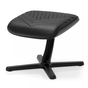noblechairs Footrest2 bőr l&aacute;btart&oacute; fekete (NBL-FR-RL-BLK)