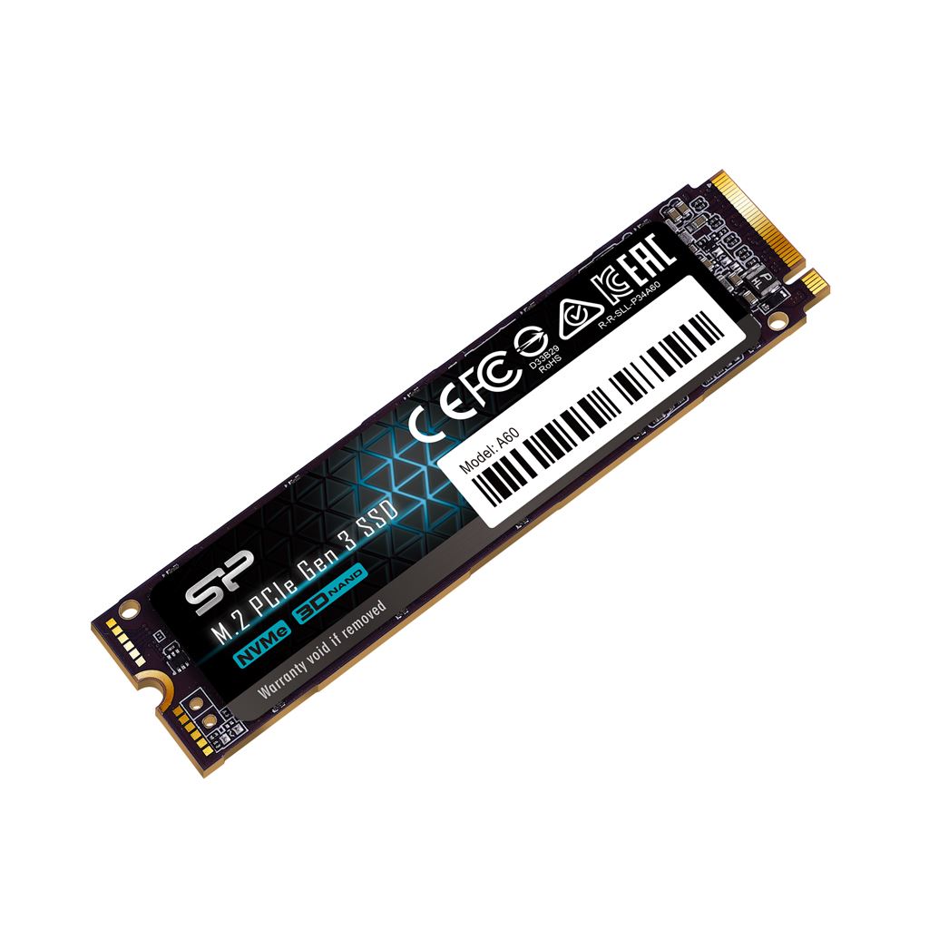 2TB Silicon Power P34A60 M.2 SSD meghajtó (SP002TBP34A60M28)