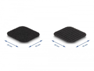 Delock &ouml;ntapad&oacute;s, t&eacute;pőz&aacute;ras p&aacute;rna-tekercs fekete (19106)