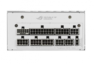 ASUS ROG LOKI SFX-L 850W Platinum White Edition moduláris tápegység (ROG-LOKI-850P-WHITE-SFX-L-GAMING)