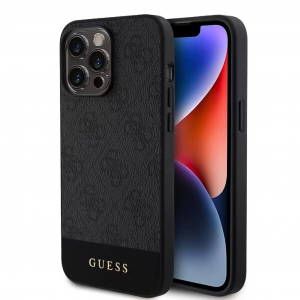 Guess Apple Iphone 15 Pro tok fekete GUHMP15LG4GLGR (129200)