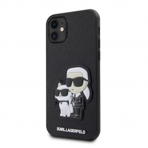 Karl Lagerfeld Apple iPhone 11 tok fekete (KLHCN61SANKCPK)