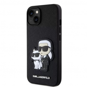 Karl Lagerfeld Apple iPhone 13 tok fekete (KLHCP13MSANKCPK)