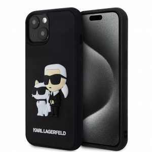 Karl Lagerfeld Apple iPhone 14 tok fekete (KLHCP14S3DRKCNK)