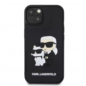 Karl Lagerfeld Apple iPhone 15 tok fekete (KLHCP15S3DRKCNK)