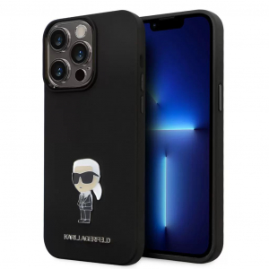 Karl Lagerfeld Apple iPhone 15 Pro Max tok fekete (KLHCP15XSMHKNPK)