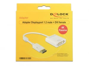 DeLock 62602 DisplayPort apa -> DVI anya adapter