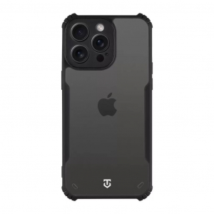 Tactical Quantum Apple iPhone 15 Pro Max tok átlátszó-fekete (129414)