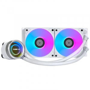 Lian Li Galahad II Trinity 240 univerz&aacute;lis CPU v&iacute;zhűt&eacute;s feh&eacute;r (GA2T24W)