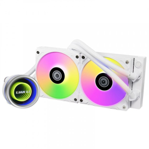 Lian Li Galahad II Trinity 240 univerz&aacute;lis CPU v&iacute;zhűt&eacute;s feh&eacute;r (GA2T24W)