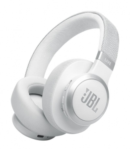 JBL LIVE 770 BTNC Bluetooth zajszűrős fejhallgató fehér (JBLLIVE770NCWHT)