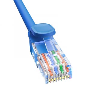 Baseus Cat 6 Ethernet RJ45 hálózati kábel 1m kék (B00133204311-01)