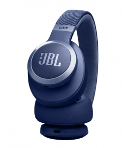 JBL LIVE 770 BTNC Bluetooth zajszűrős fejhallgató kék (JBLLIVE770NCBLU)