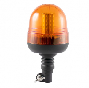 Homasita villogó LED-es narancs 12-24V spigot talppal (0252456)